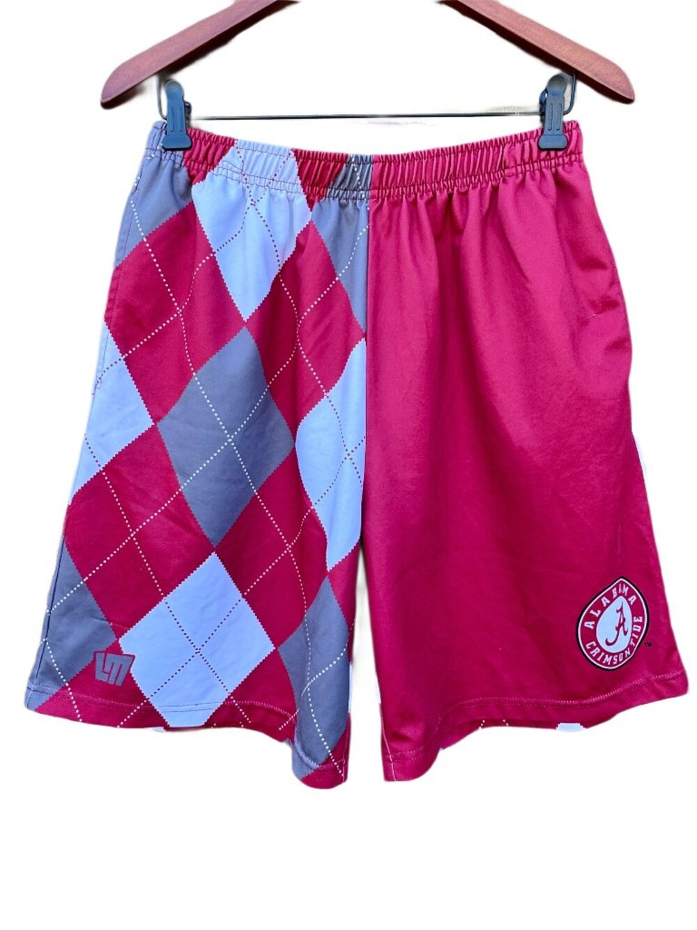 Loudmouth Alabama Crimson Tide Athletic Basketball Shorts Size AM Medium Mens